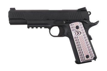 Страйкбольный пістолет 1911 M45A1 - black [WE] (для страйкболу) WET-02-017221 фото