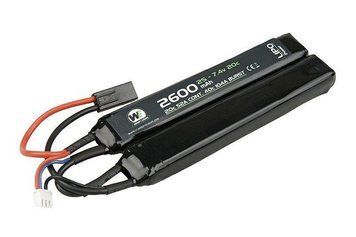 Аккумулятор LiPo 2600mAh 7.4V 20C - dwudzielny [Nuprol] (для страйкбола) WEE-06-007525 фото