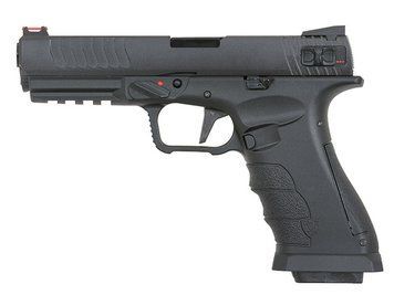 SHARK Full Auto CO2 Pistol - Black [APS] (для страйкболу) SHARK.B фото