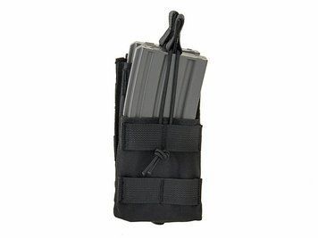 Pojedyncza ładownica na 2 magazynki M4/M16/AR-15 - Black [8FIELDS] (для страйкболу) M51613092-BK фото