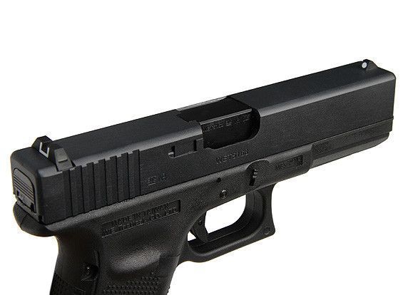Пістолет Glock 17 - Gen4 GBB - Black [WE] (для страйкболу) 5077-BK фото