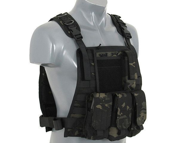 Plate Carrier Harness - MULTICAM BLACK [8FIELDS] M51611005-MB фото