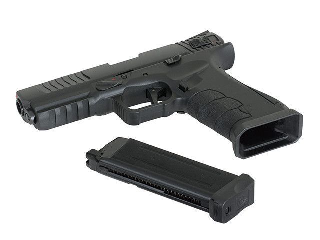 SHARK Full Auto CO2 Pistol - Black [APS] (для страйкболу) SHARK.B фото