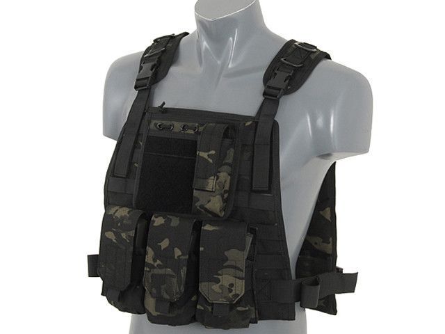 Plate Carrier Harness - MULTICAM BLACK [8FIELDS] M51611005-MB фото