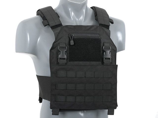Buckle Up Low Profile Plate Carrier - Black [8FIELDS] (для страйкболу) M51611048-1-BK фото