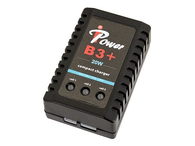 Компактний зарядний пристрій B3+ 20 W для акумуляторів Li-Po [IPower] (для страйкболу) IP B3+ CHARGER фото
