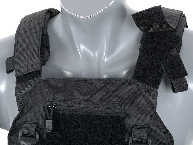 Buckle Up Low Profile Plate Carrier - Black [8FIELDS] (для страйкболу) M51611048-1-BK фото