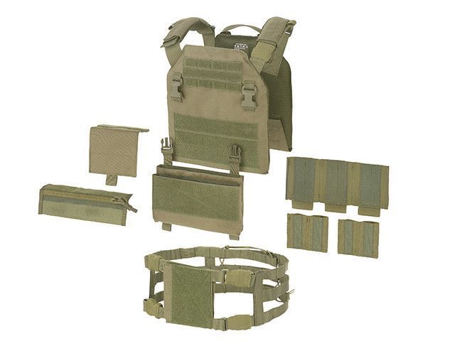 Kamizelka hybrydowa Plate Carrier - Olive [8FIELDS] (для страйкболу) M51611062-1-OD фото