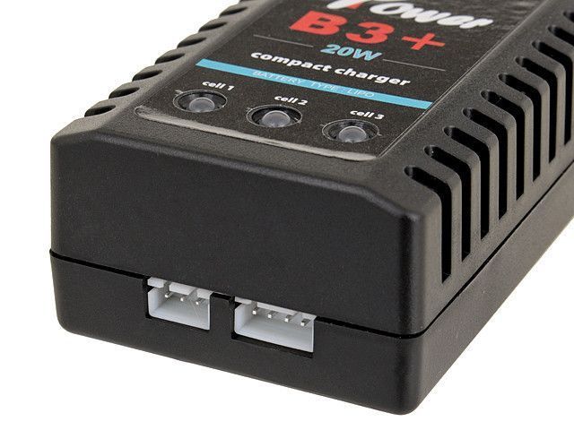 Компактний зарядний пристрій B3+ 20 W для акумуляторів Li-Po [IPower] (для страйкболу) IP B3+ CHARGER фото