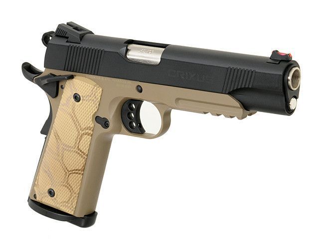 Пістолет M1911 GLADIATOR CRIXUS &ndash; DARK EARTH [APS] (для страйкболу) AG803 фото