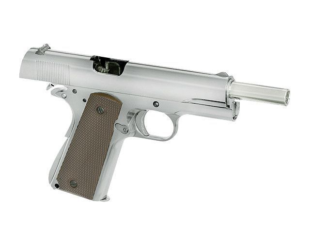 Страйкбольный пистолет 1911 с системой Gas Blowback (GBB) &mdash; Silver [Golden Eagle] 3305SV фото