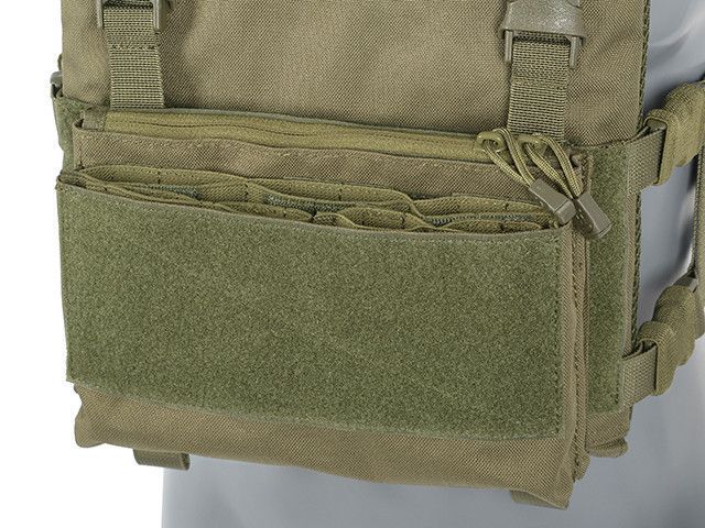Kamizelka hybrydowa Plate Carrier - Olive [8FIELDS] (для страйкболу) M51611062-1-OD фото