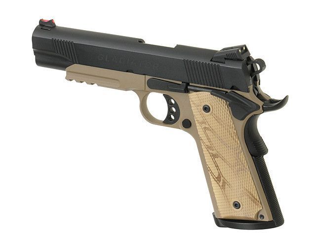 Пістолет M1911 GLADIATOR CRIXUS &ndash; DARK EARTH [APS] (для страйкболу) AG803 фото