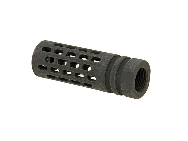 Stalowy tłumik płomienia typ BattleComp 66mm (для страйкболу) BD3537 фото