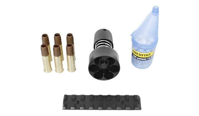 ASG - Dan Wesson 6" Revolver airsoft - Silver - 17115 (для страйкболу) 10509 фото