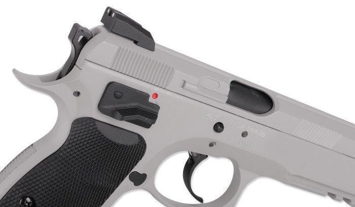 ASG - CZ 75 SP-01 SHADOW Pistol airsoft - CO2 GBB - Urban Grey - 18916 (для страйкболу) 18114 фото