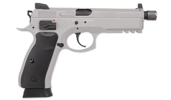 ASG - CZ 75 SP-01 SHADOW Pistol airsoft - CO2 GBB - Urban Grey - 18916 (для страйкболу) 18114 фото