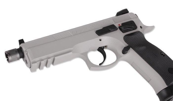 ASG - CZ 75 SP-01 SHADOW Pistol airsoft - CO2 GBB - Urban Grey - 18916 (для страйкболу) 18114 фото