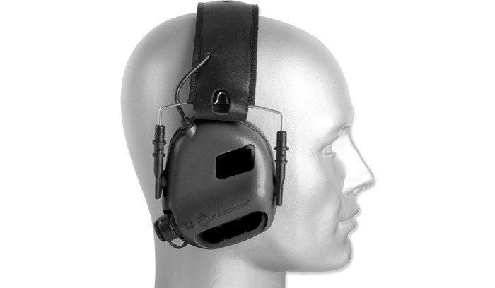 Earmor - Hearing Protection Earmuff with AUX Input M31 Mod 1 - Black (для страйкбола) 16769 фото