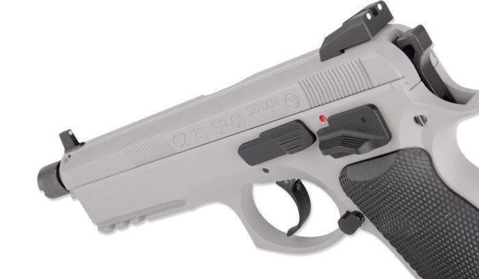 ASG - CZ 75 SP-01 SHADOW Pistol airsoft - CO2 GBB - Urban Grey - 18916 (для страйкболу) 18114 фото