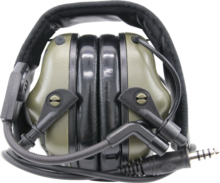 Earmor - Активні навушники M32 Tactical Mod 3 Communication Headset - Foliage Green 16765(M32-FG) фото