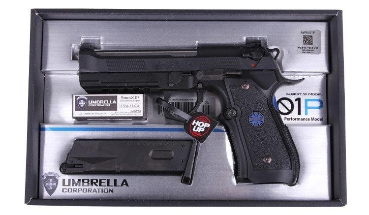 Tokyo Marui - Custom Samurai Edge Biohazard M9 Albert.W.01P Pistol airsoft - GBB (для страйкбола) 22245 фото