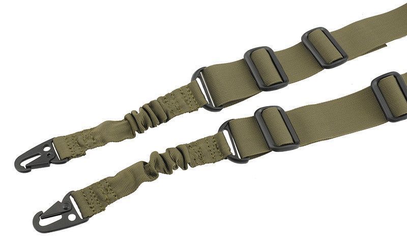 Dwupunktowy pas nośny Bungee - Olive [Emerson] (для страйкболу) EM2427 фото