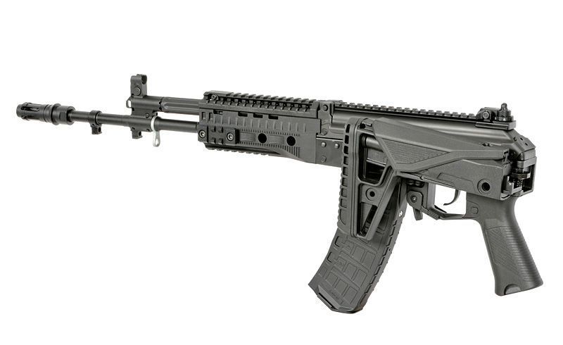 Страйкбольний автомат АК-12 WE09 Full Metal GBBR [WELL PRO] (для страйкболу) WE09-2-GM фото