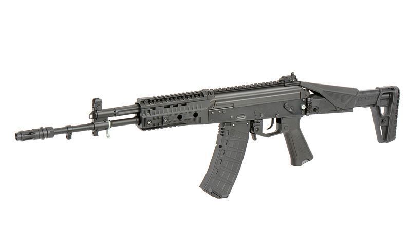 Страйкбольний автомат АК-12 WE09 Full Metal GBBR [WELL PRO] (для страйкболу) WE09-2-GM фото