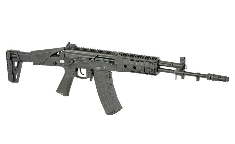 Страйкбольний автомат АК-12 WE09 Full Metal GBBR [WELL PRO] (для страйкболу) WE09-2-GM фото