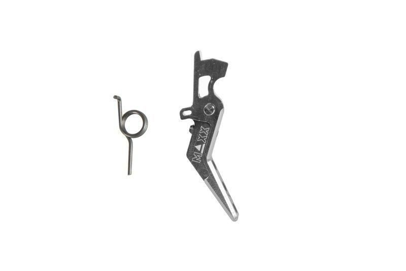 Спусковой крючок CNC Aluminum Advanced Trigger (Style A) - Silver [Maxx Model Products] (для страйкбола) MXM-08-027726 фото