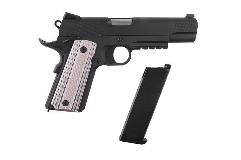 Страйкбольный пистолет 1911 M45A1 - black [WE] (для страйкбола) WET-02-017221 фото