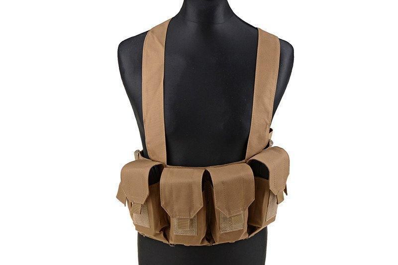 Жилет тактичний (розвантажувальний) типу Chest Rig - tan [GFC Tactical] (для страйкболу) GFT-18-007966 фото