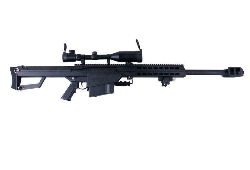 Страйкбольный аналог karabinu wyborowego SW-02A CQB z lunetą i dw&oacute;jnogiem - czarna [Snow Wolf] (для страйкболу) SWL-01-001978 фото