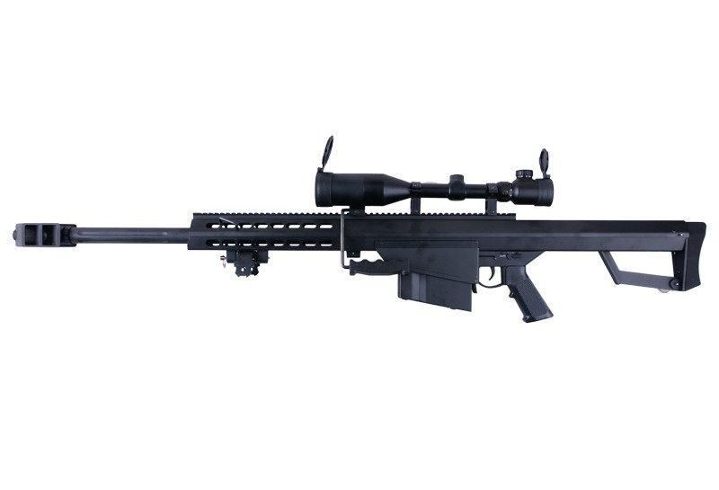 Страйкбольный аналог karabinu wyborowego SW-02A CQB z lunetą i dw&oacute;jnogiem - czarna [Snow Wolf] (для страйкболу) SWL-01-001978 фото