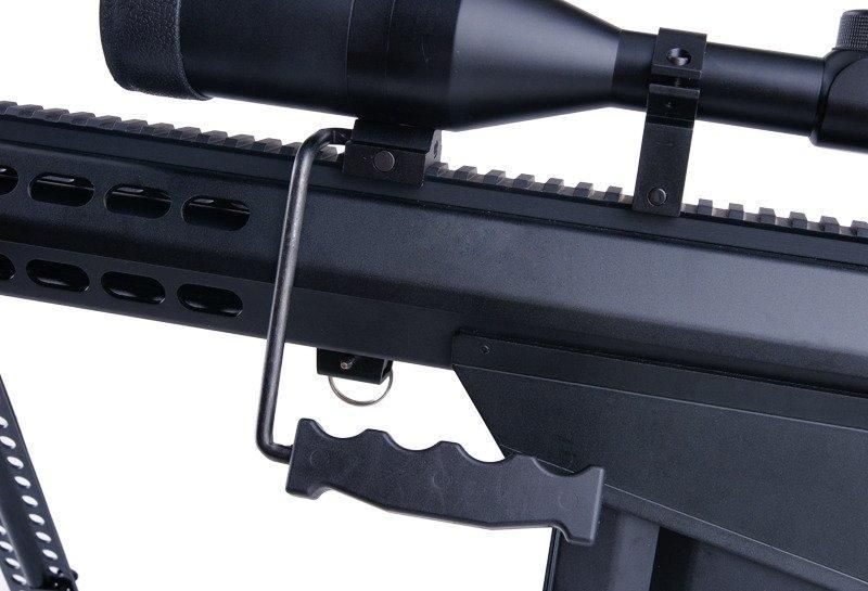 Страйкбольный аналог karabinu wyborowego SW-02A CQB z lunetą i dw&oacute;jnogiem - czarna [Snow Wolf] (для страйкболу) SWL-01-001978 фото