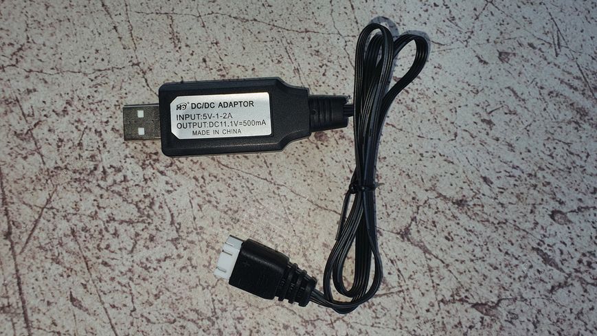 Зарядний пристрій USB через балансир для АКБ LiPo та Li-ion 11,1V (3S) [AirsoftParts] (для страйкболу) USB-LiPo-11-1 фото