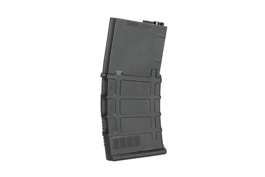 Polimerowy magazynek mid-cap 120 kulek do аналогов M4/M16 - czarny [ACM] (для страйкбола) ACM-05-029518 фото