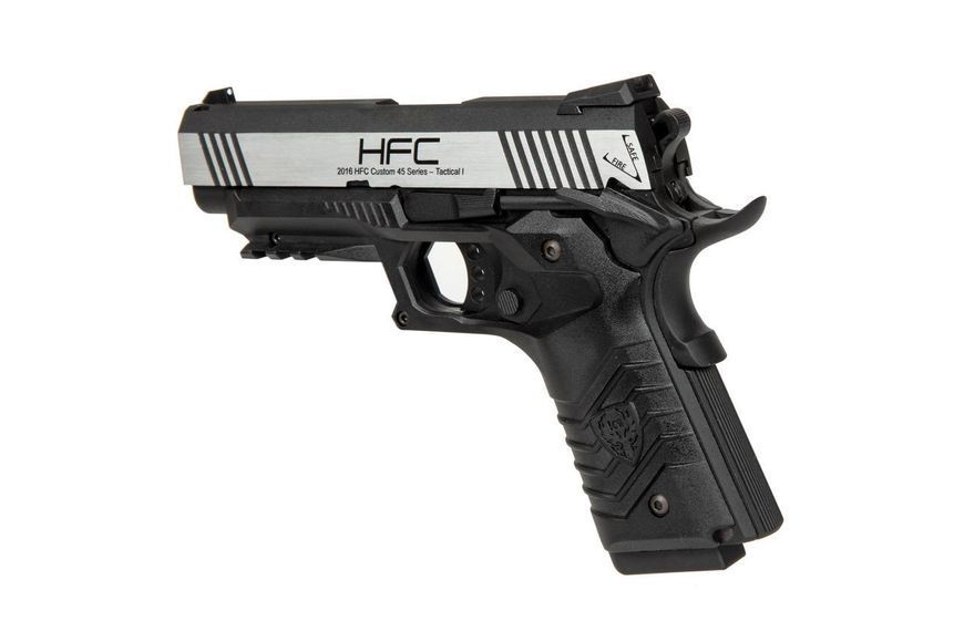 Страйкбольный пистолет HG-171 - BLACK / srebrna [HFC]&nbsp;(для страйкболу) HFC-02-029617 фото