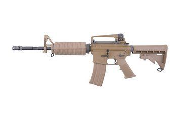 Страйкбольный аналог karabinka szturmowego M4A1 GBB - tan [WE] (для страйкболу) WET-02-018963 фото