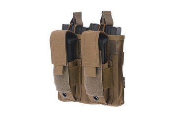 Двойной подсумок Open Top 2+2 - tan [Primal Gear] (для страйкбола) PRI-19-021080 фото