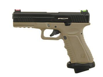 Пістолет ACP601 CO2 BLOW BACK PISTOL &ndash; DARK EARTH [APS] (для страйкболу) ACP601D-FL фото