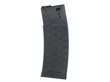 Polimerowy magazynek 450 kulek AR15/SCAR16/TAVOR/ARX100 - Black [BattleAxe] (для страйкболу) FBP2307 фото
