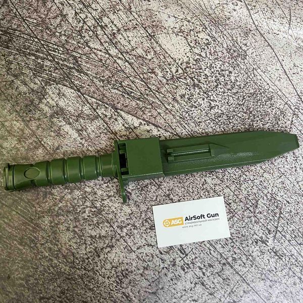 Штык-ножа M10 к аналогм M4/M16 &ndash; OLIVE [ACM] (для страйкбола) ACM-26-007657 фото