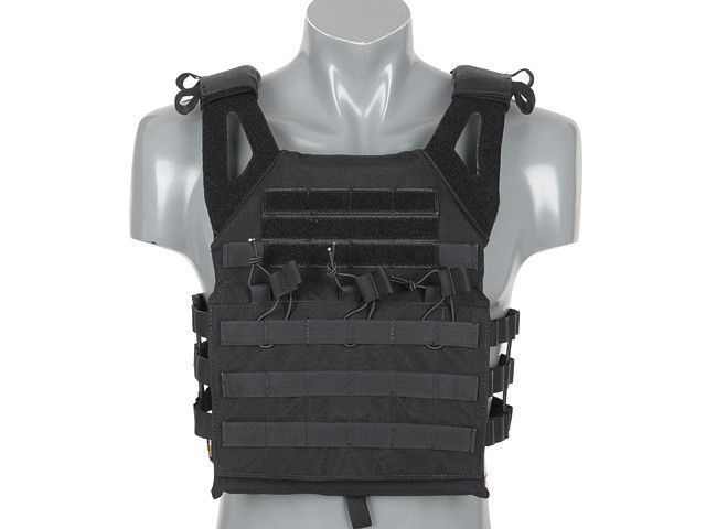 Jump Plate Carrier V2 з аналогом балістичних плит &mdash; Black [8FIELDS PREMIUM] M51611025-2-BK(COR) фото
