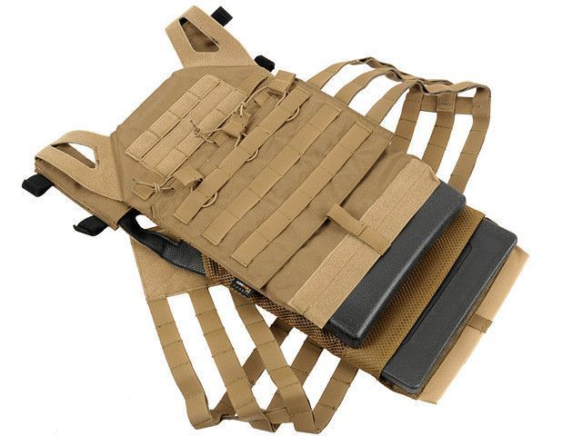 Jump Plate Carrier V2 з аналогом балістичних плит &mdash; Black [8FIELDS PREMIUM] M51611025-2-BK(COR) фото
