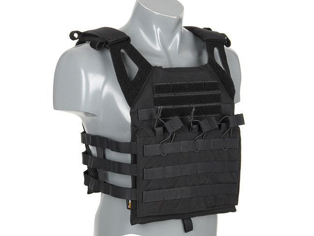 Jump Plate Carrier V2 з аналогом балістичних плит &mdash; Black [8FIELDS PREMIUM] M51611025-2-BK(COR) фото