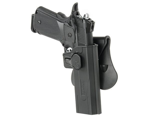 Кобура страйкбольна для Hi-Capa &mdash; Black [Amomax] AM-HCPG2 фото