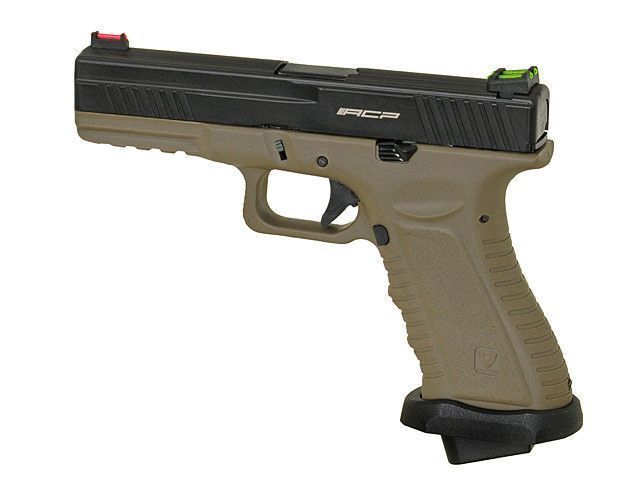 Пістолет ACP601 CO2 BLOW BACK PISTOL &ndash; DARK EARTH [APS] (для страйкболу) ACP601D-FL фото