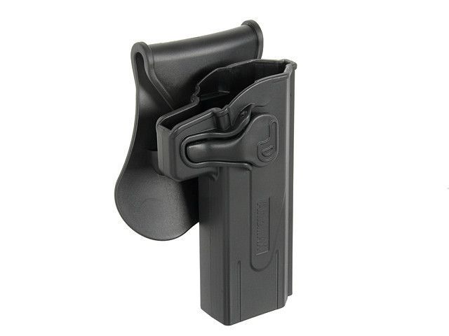Кобура страйкбольна для Hi-Capa &mdash; Black [Amomax] AM-HCPG2 фото